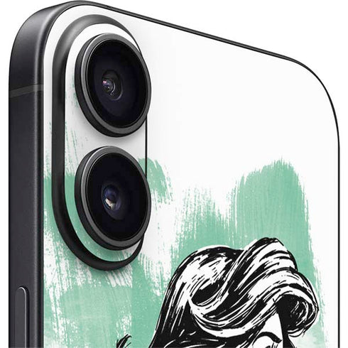 Disney Princess Ariel Sketch Art iPhone 16 Skin