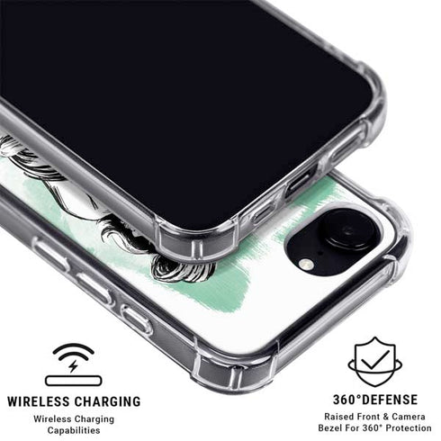 Disney Princess Ariel Sketch Art iPhone 16e Clear Case