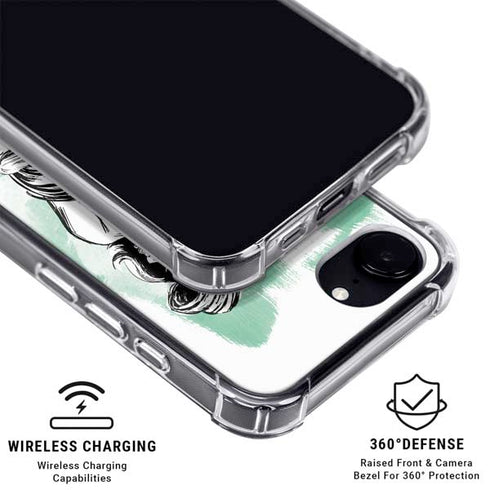 Disney Princess Ariel Sketch Art iPhone 16e MagSafe Case