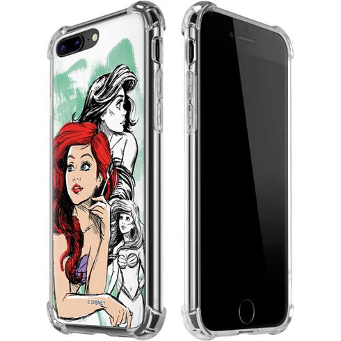 Disney Princess Ariel Sketch Art iPhone Cases
