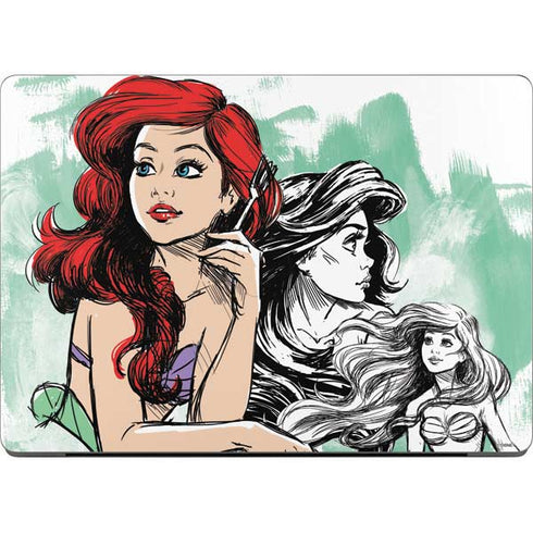 Disney Princess Ariel Sketch Art Apple MacBook Pro 14-inch Skin