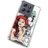 Disney Princess Ariel Sketch Art Moto G 5G (2025) Clear Case