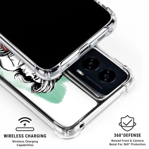 Disney Princess Ariel Sketch Art Moto G Power 5G (2024) Clear Case