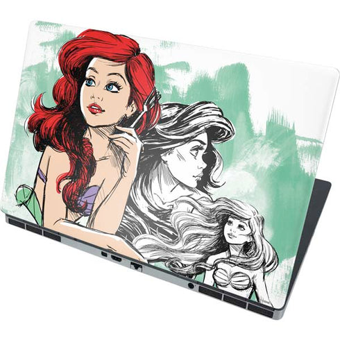 Disney Princess Ariel Sketch Art Dell Precision Skin