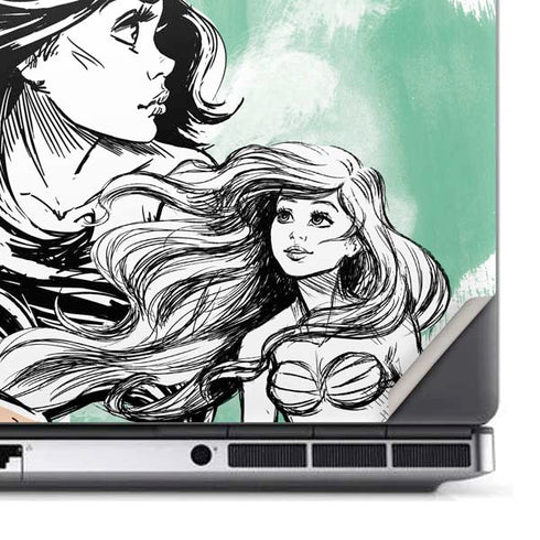 Disney Princess Ariel Sketch Art Dell Precision Skin