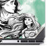 Disney Princess Ariel Sketch Art Dell Precision Skin