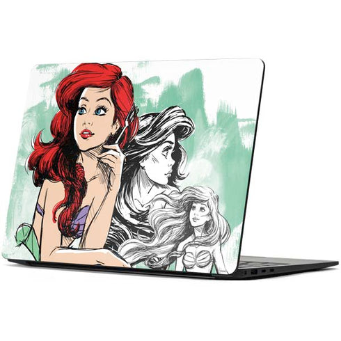 Disney Princess Ariel Sketch Art Surface Laptop 7 13.8in Skin