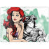 Disney Princess Ariel Sketch Art Surface Laptop 7 13.8in Skin