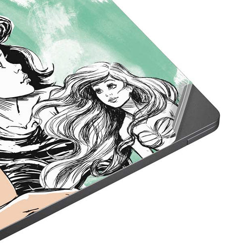 Disney Princess Ariel Sketch Art Surface Laptop 7 13.8in Skin