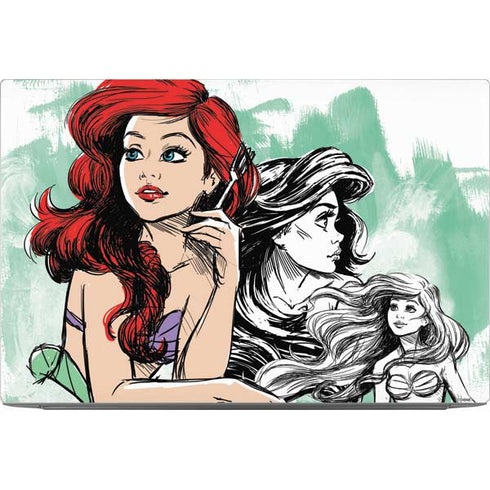 Disney Princess Ariel Sketch Art Dell XPS Skin