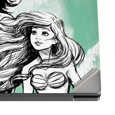 Disney Princess Ariel Sketch Art Dell XPS Skin