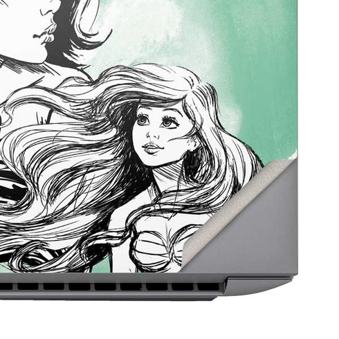 Disney Princess Ariel Sketch Art HP ZBook Fury 16 G10 Skin