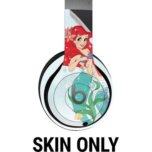 Disney The Little Mermaid Ariel Sparkles Art Beats Solo 4 Wireless Headphones Skin