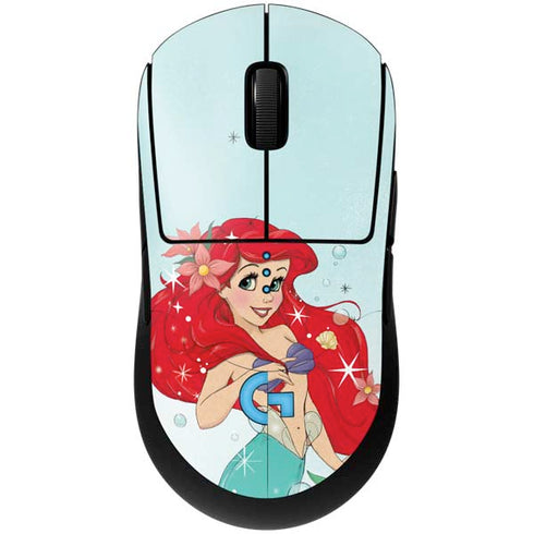 Disney The Little Mermaid Ariel Sparkles Art G Pro Wireless Gaming Mouse Skin