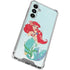 Disney The Little Mermaid Ariel Sparkles Art Galaxy A16 5G Clear Case