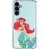 Disney The Little Mermaid Ariel Sparkles Art Galaxy A55 5G Clear Case