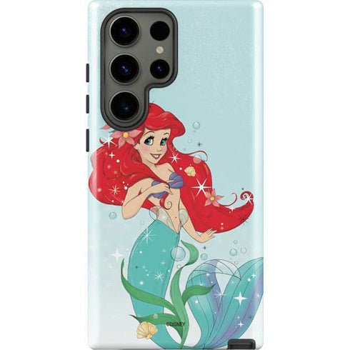 Disney The Little Mermaid Ariel Sparkles Art Galaxy S23 Ultra Pro Case