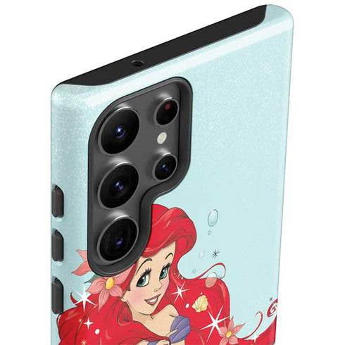 Disney The Little Mermaid Ariel Sparkles Art Galaxy S23 Ultra Pro Case