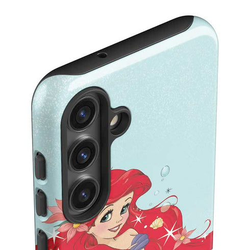 Disney The Little Mermaid Ariel Sparkles Art Galaxy S25 Impact Case