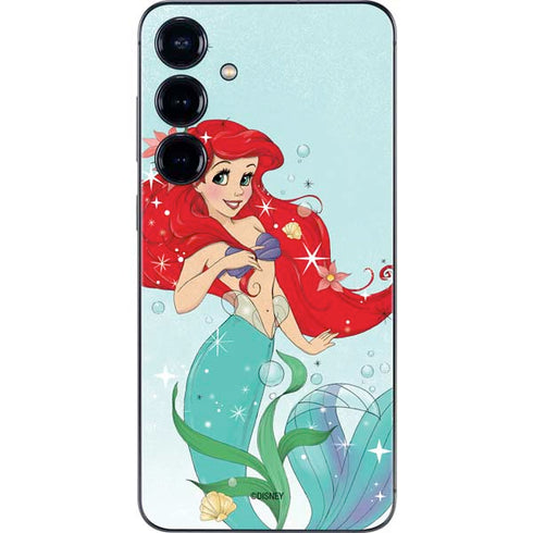 Disney The Little Mermaid Ariel Sparkles Art Galaxy S25 Plus Skin