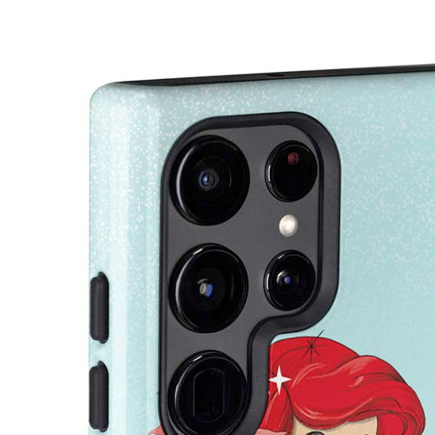 Disney The Little Mermaid Ariel Sparkles Art Galaxy S25 Ultra Impact Case