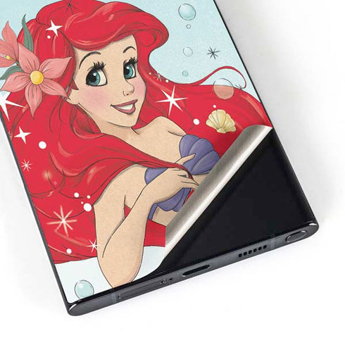 Disney The Little Mermaid Ariel Sparkles Art Galaxy S24 Ultra Skin