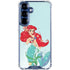 Disney The Little Mermaid Ariel Sparkles Art Galaxy S25 FE Clear Case