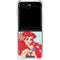Disney The Little Mermaid Ariel Sparkles Art Galaxy Z Flip6 Clear Case