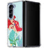 Disney The Little Mermaid Ariel Sparkles Art Galaxy Z Fold5 5G Clear Case