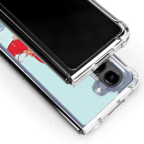 Disney The Little Mermaid Ariel Sparkles Art Galaxy Z Fold5 5G Clear Case