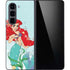 Disney The Little Mermaid Ariel Sparkles Art Galaxy Z Fold5 5G Skin
