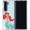 Disney The Little Mermaid Ariel Sparkles Art Galaxy Z Fold6 Clear Case