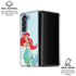 Disney The Little Mermaid Ariel Sparkles Art Galaxy Z Fold7 Clear Case