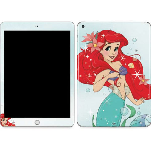 Disney The Little Mermaid Ariel Sparkles Art Apple iPad Skin