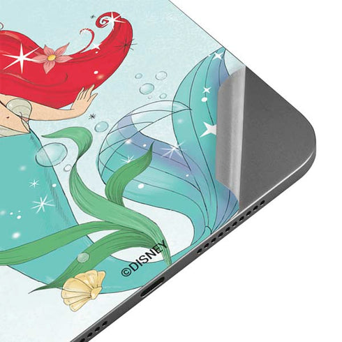 Disney The Little Mermaid Ariel Sparkles Art Apple iPad Mini Skin