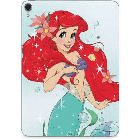 Disney The Little Mermaid Ariel Sparkles Art Apple iPad Pro Skin