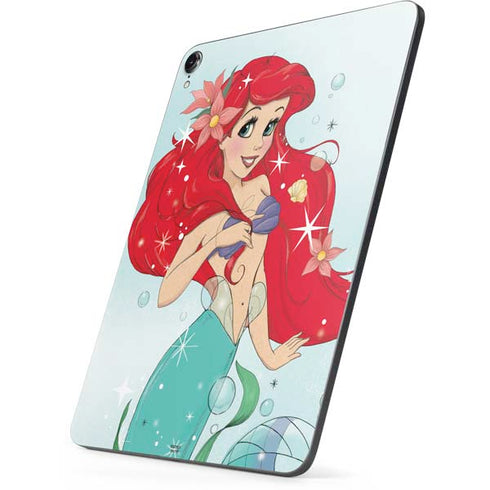 Disney The Little Mermaid Ariel Sparkles Art Apple iPad Pro Skin