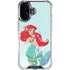 Disney The Little Mermaid Ariel Sparkles Art iPhone 16 Clear Case