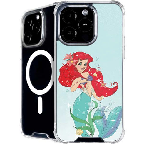Disney The Little Mermaid Ariel Sparkles Art iPhone 16 Pro MagSafe Case
