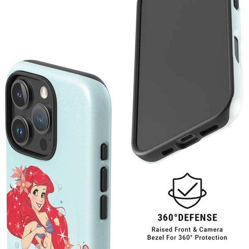 Disney The Little Mermaid Ariel Sparkles Art iPhone 16 Pro Magsafe Impact Case