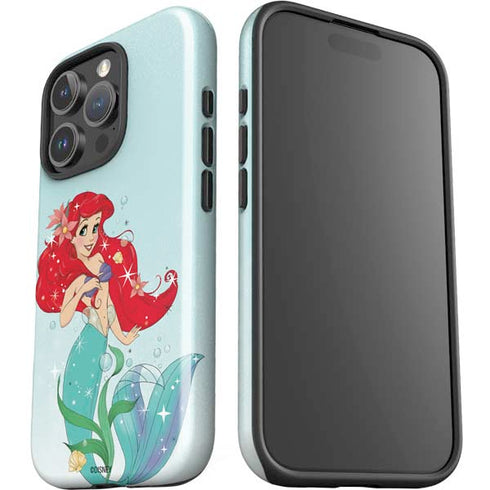 Disney The Little Mermaid Ariel Sparkles Art iPhone 16 Pro Max Impact Case