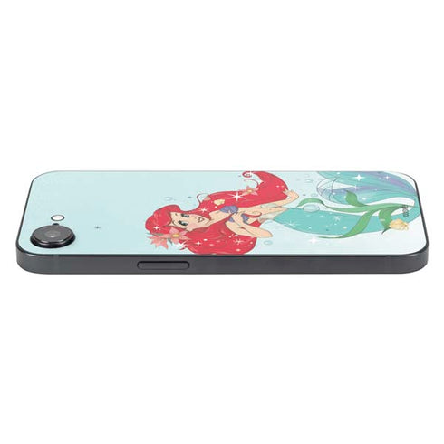 Disney The Little Mermaid Ariel Sparkles Art iPhone 16e Skin