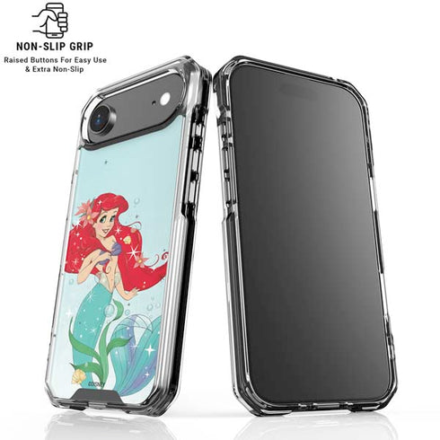 Disney The Little Mermaid Ariel Sparkles Art iPhone 17 Air Clear Case