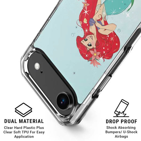 Disney The Little Mermaid Ariel Sparkles Art iPhone 17 Air MagSafe Case