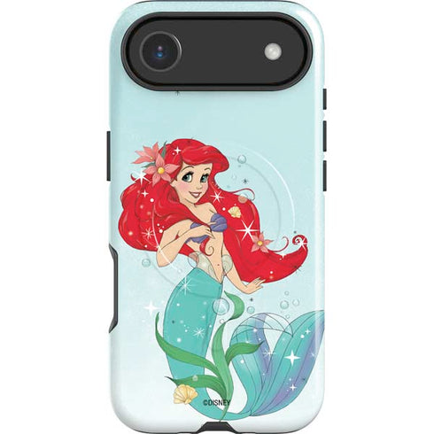 Disney The Little Mermaid Ariel Sparkles Art iPhone 17 Air Magsafe Impact Case
