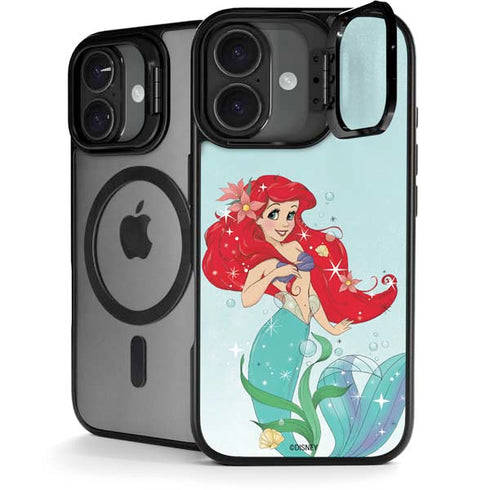 Disney The Little Mermaid Ariel Sparkles Art iPhone 17 Kickstand Case