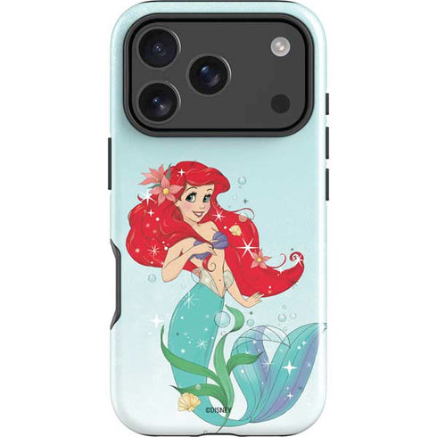 Disney The Little Mermaid Ariel Sparkles Art iPhone 17 Pro Max Impact Case