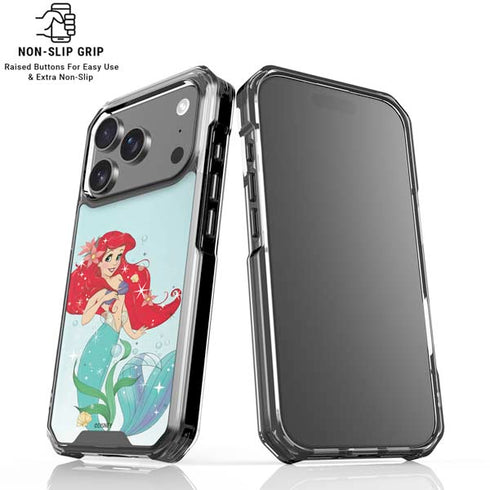 Disney The Little Mermaid Ariel Sparkles Art iPhone 18 Pro Clear Case