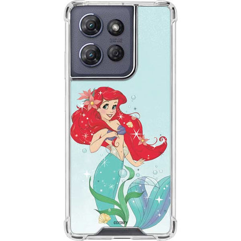 Disney The Little Mermaid Ariel Sparkles Art Moto G Power 5G (2025) Clear Case