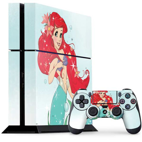 Disney The Little Mermaid Ariel Sparkles Art PlayStation PS4 Skins